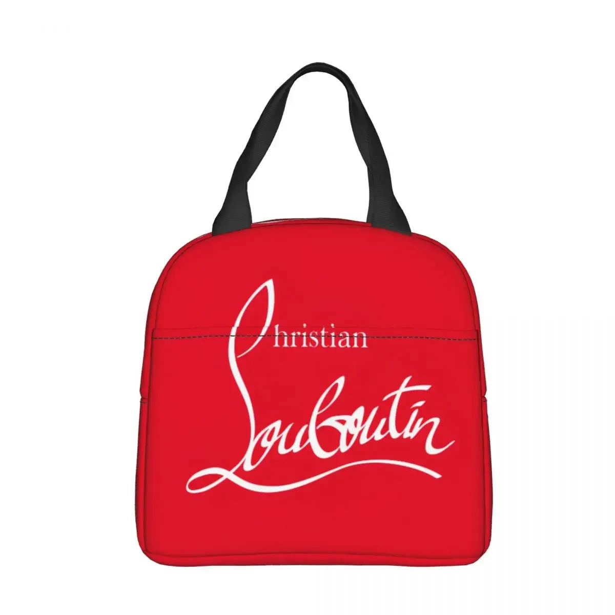 Christianed High Heels Louboutined Insulated Lunch Bags Cooler Bag Lunch Container Lady Beauty Lunch Box Tote School Outdoor