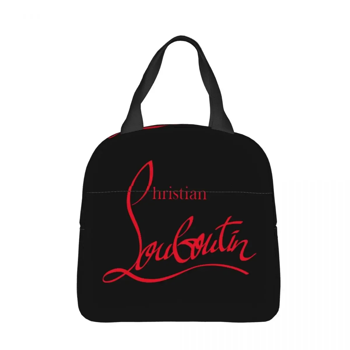 Christianed High Heels Louboutined Insulated Lunch Bags Cooler Bag Lunch Container Lady Beauty Lunch Box Tote School Outdoor